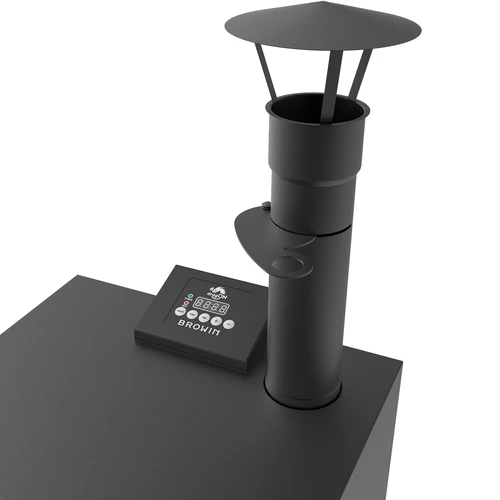 Elektromos füstölő – dragON füstgenerátorral, digitális, 65 L - 18