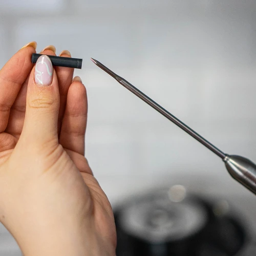 Elektronikus konyhai hőmérő (-40°C-tól +300°C-ig), acélból - 5