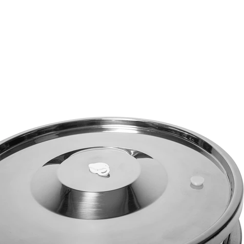 Erjesztő- és lepárlótartály - rozsdamentes acél 18l, 5 rögzítőcsat - 10