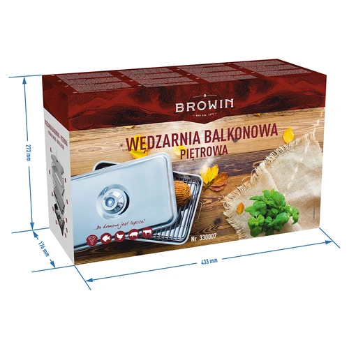Erkélyfüstölő állítható kapacitással - 7