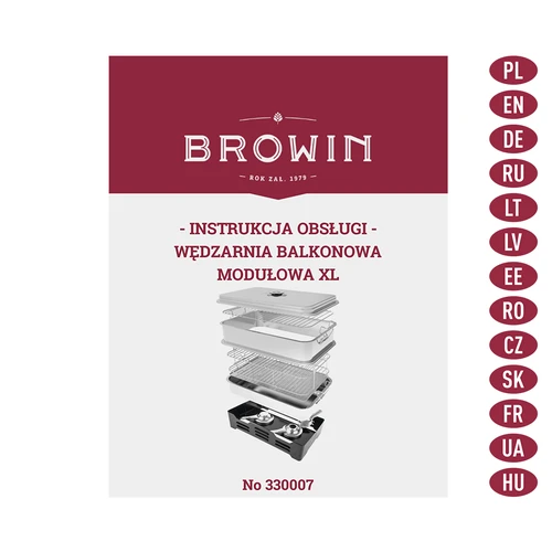 Erkélyfüstölő állítható kapacitással - 8