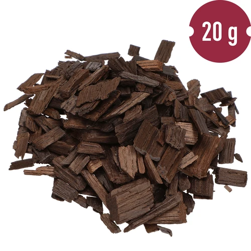 Erősen pörkölt tölgyfa pelyhek, 20 g - 5