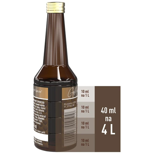 Eszpresszó ízű eszencia, 4 literhez, 40 ml - 5