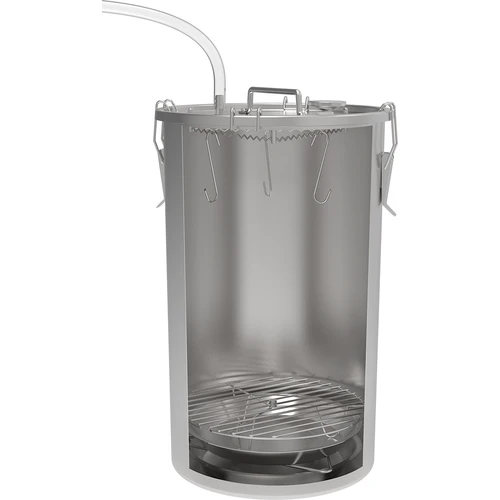 Fazékban használható házi füstölő, 35 L, gáztűzhelyre - 5