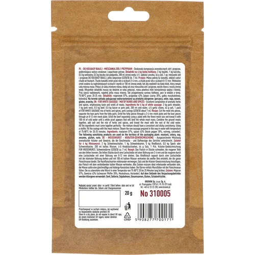 Fehér kolbászhoz - fűszer- és zöldfűszer-keverék - 2