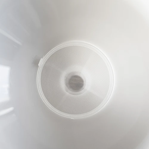 Fehér műanyag tölcsér, Ø 25 cm - 5