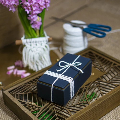 Fehér pamut hentes kötözőcérna (240°C) 145 m - 4