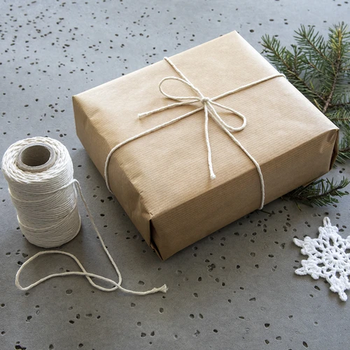 Fehér pamut henteszsineg (240°C) 55 m - 9