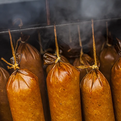 Fehérjealapú kolbászbél, fi 55 mm, 10 m - 7