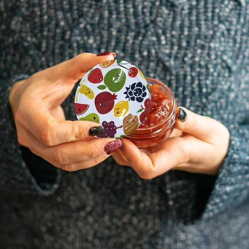 Fi 82/6 gyümölcsmintás kupak – 10 db - 7