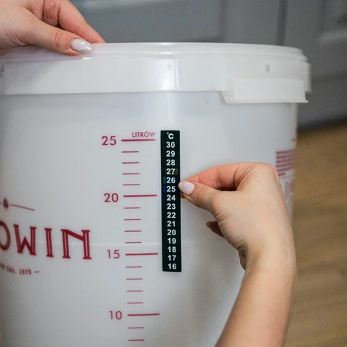 Folyadékkristályos hőmérő (+16°C-tól +30°C-ig) 13cm - 3