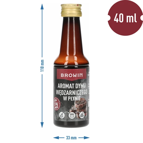 Folyékony füst (füstaroma) 3 kg húshoz, 40 ml - 3