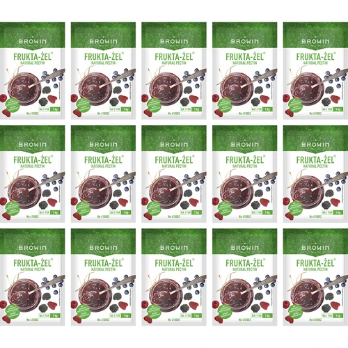 Frukta-Żel - Pektin dzsemekhez és konfitűrökhöz, 15 db