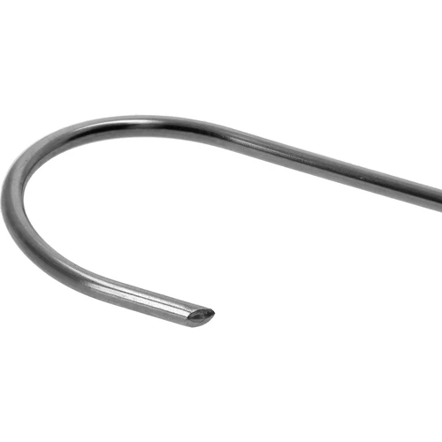 Füstölő kampók – S alakú, 45°-ban lecsapott végű, 4 mm x 150 mm, 5 db - 5