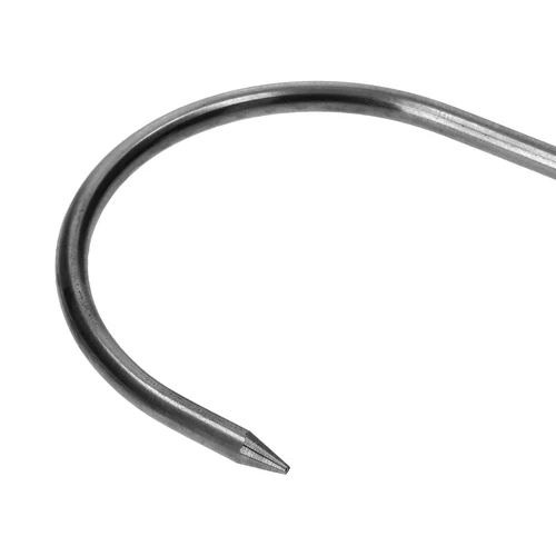 Füstölőkampók – S alakú, kihegyezett, 4 mm x 150 mm, 15 db - 5