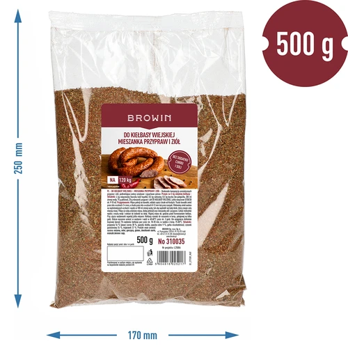 Fűszer- és zöldfűszer-keverék Parasztkolbászhoz, 500 g - 4