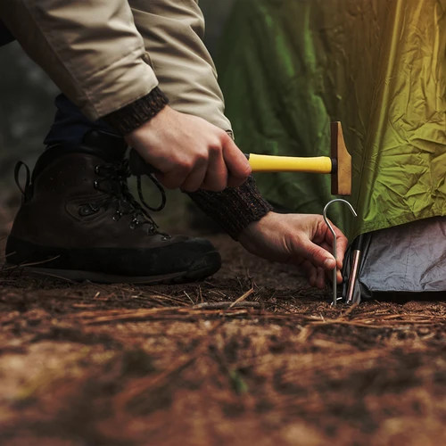 Hajlított sátorcövekek - 10 db. - 7