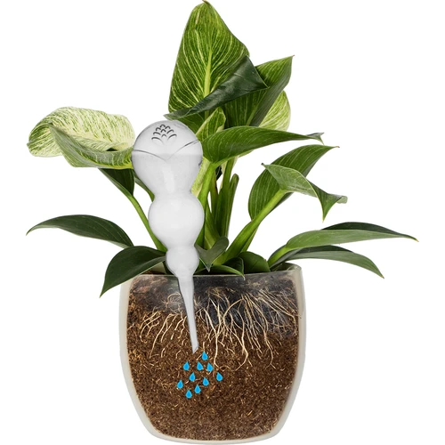 Hármas (háromkamrás) öntözőgömb, átlátszó, színtelen, 600 ml - 3