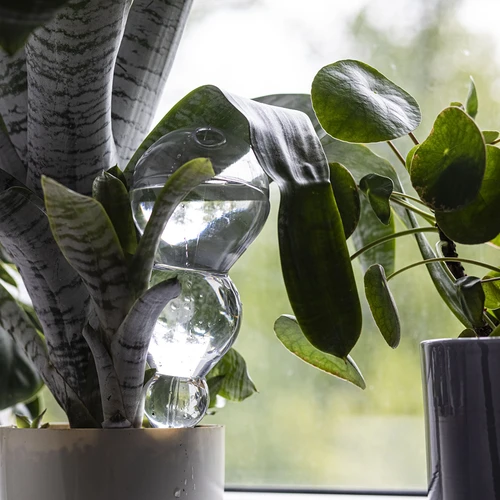 Hármas (háromkamrás) öntözőgömb, átlátszó, színtelen, 600 ml - 7