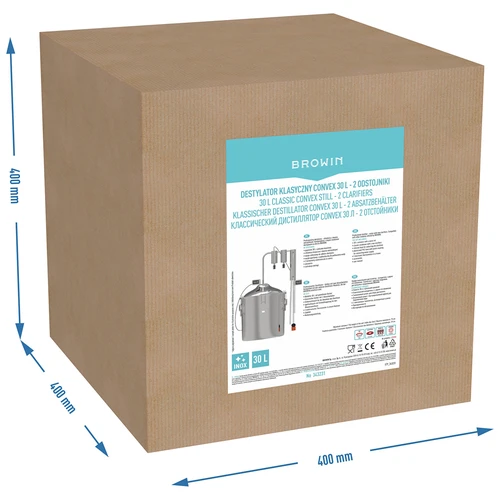 hawkSTILL 1.0 CONVEX 30L- 2 leválasztó tartály - 10