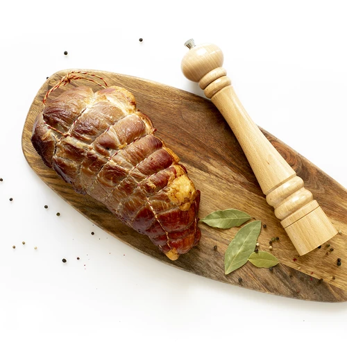 Hentesipari kötöző cérna, piros-fehér, pamut (240°C), 55 m - 4