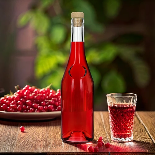 Herbowa üveg 500 ml gomba alakú parafadugóval, 1 db - 9