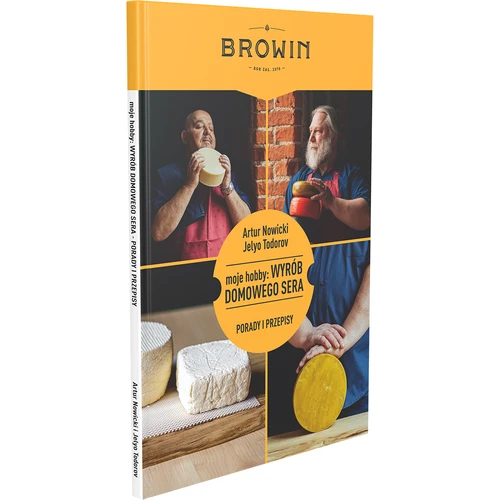 Hobbim: házi sajt készítése – könyv (lengyel nyelven) - 3