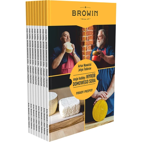 Hobbim: házi sajt készítése – könyv (lengyel nyelven) - 4