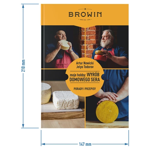 Hobbim: házi sajt készítése – könyv (lengyel nyelven) - 6