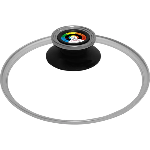 Hőmérős fedőfogantyú (0°C-tól +120°C-ig) Ø8,5 cm - 2