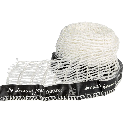 Húsipari háló címkével, 15 cm x 4 m, 125°C hőállósággal