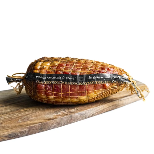 Húsipari háló címkével, 15 cm x 4 m, 125°C hőállósággal - 5