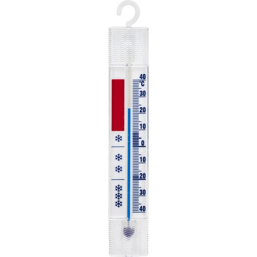 Hűtő- és fagyasztóhőmérő (-40 °C-tól +40 °C-ig) 15 cm