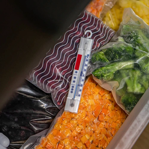 Hűtő- és fagyasztóhőmérő (-40 °C-tól +40 °C-ig) 15 cm - 6