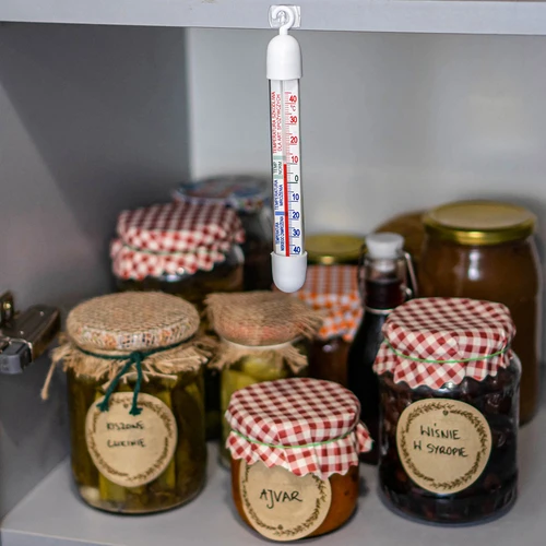 Hűtő- és fagyasztóhőmérő (-50°C-tól +40°C-ig) 17 cm - 4