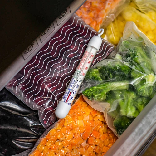 Hűtő- és fagyasztóhőmérő (-50°C-tól +40°C-ig) 17 cm - 6