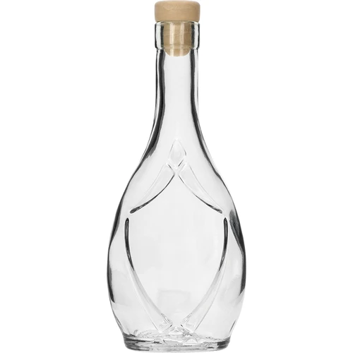 ICONA díszüveg 250 ml, gomba alakú dugóval, 1 db