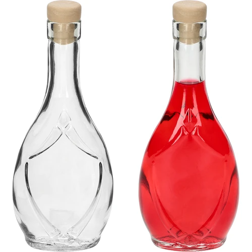 ICONA díszüveg 250 ml, gomba alakú dugóval, 1 db - 3