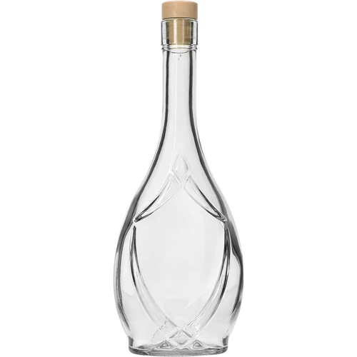 ICONA díszüveg 500 ml, gombafejű dugóval, 1 db