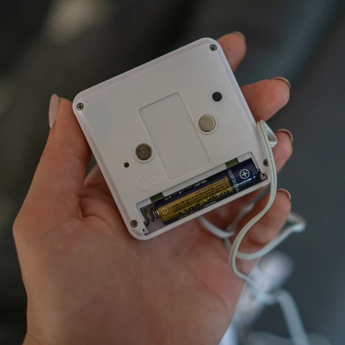 Időjárás-állomás – elektronikus, szondás, fehér - 9