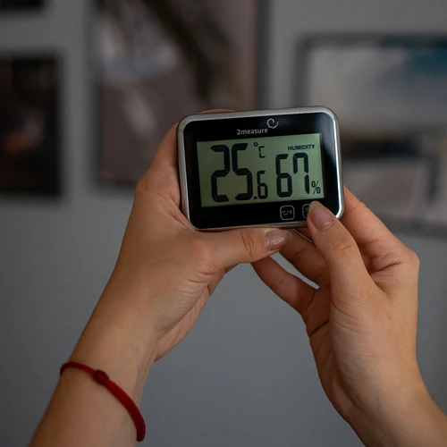 Időjárás-állomás – elektronikus, vezeték nélküli, fekete - 9