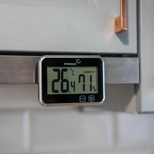 Időjárás-állomás – elektronikus, vezeték nélküli, fekete - 10