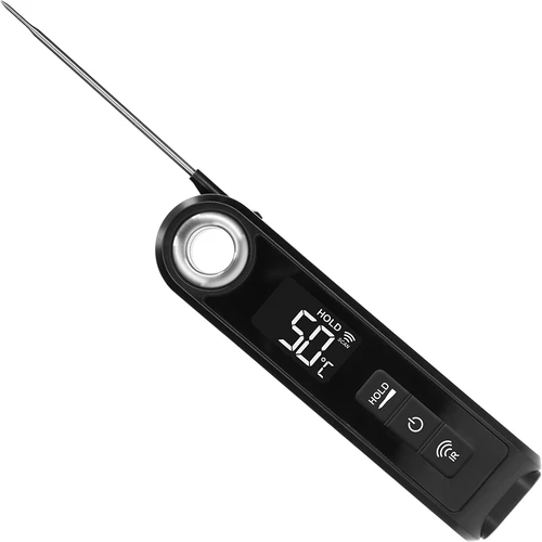 Infravörös konyhai hőmérő, kompakt, összecsukható szondával - 3