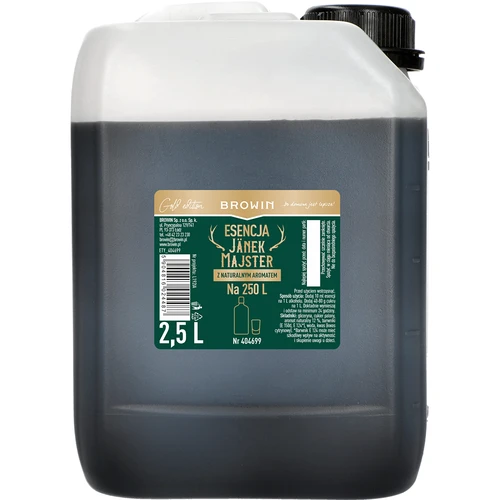 Jänek Majster esszencia, 2,5 L 250 L kész italhoz