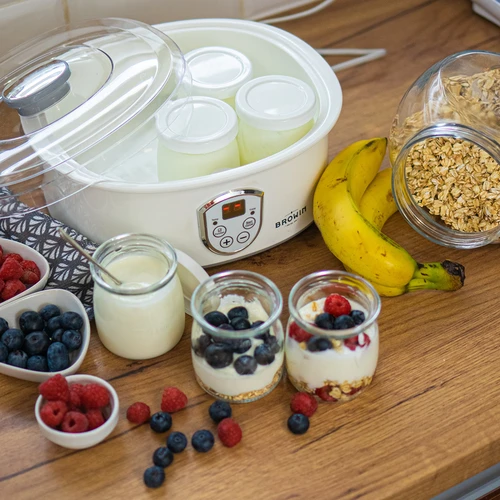 Joghurtkészítő készlet gyermekeknek való üvegekkel - 16