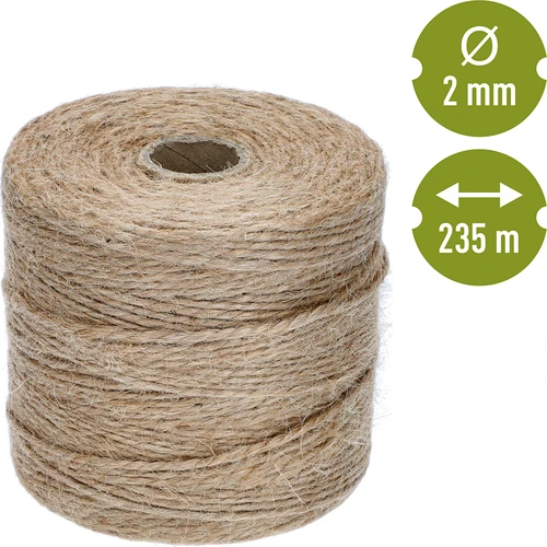 Juta zsineg 2 mm/235 m/500 g - 4