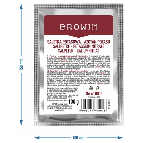 Kálium-nitrát húsok pácolásához, 100 g - 6