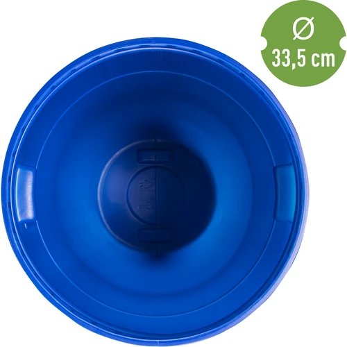 Káposztás hordó 85 L, szorítógyűrűvel, kék, Sterk - 4