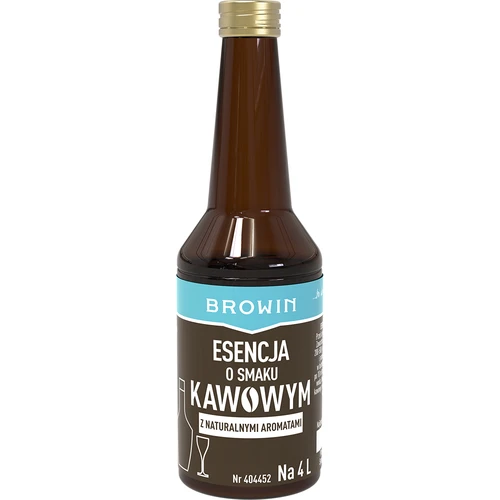 Kávéízű esszencia természetes aromákkal 4 literhez – 40 ml