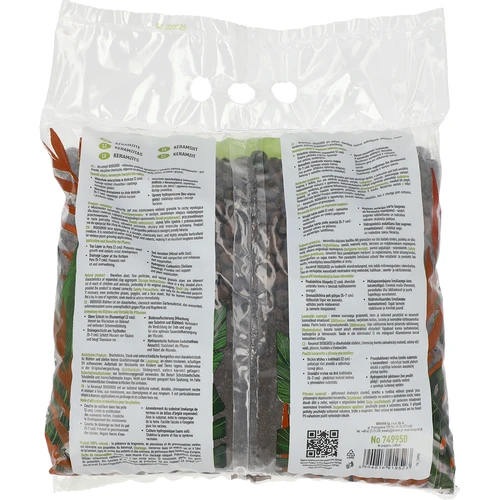 Keramizit cserepes növényekhez, kertészethez és üvegbe zárt minierdőkhöz, 10–20 mm, 4 l - 2